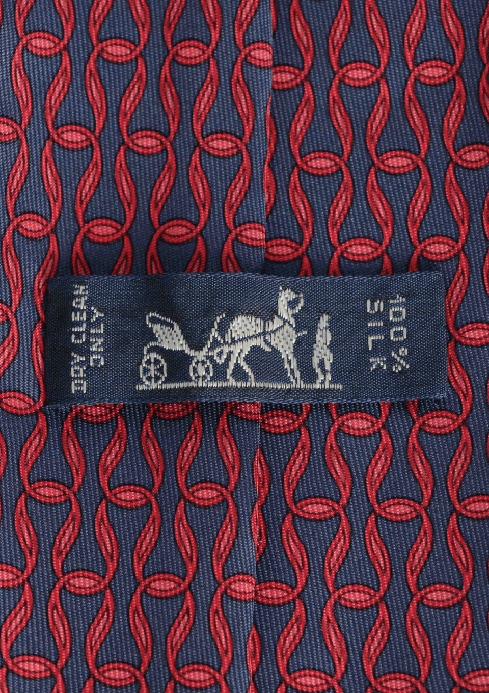 VINTAGE PRINTED SILK TIE