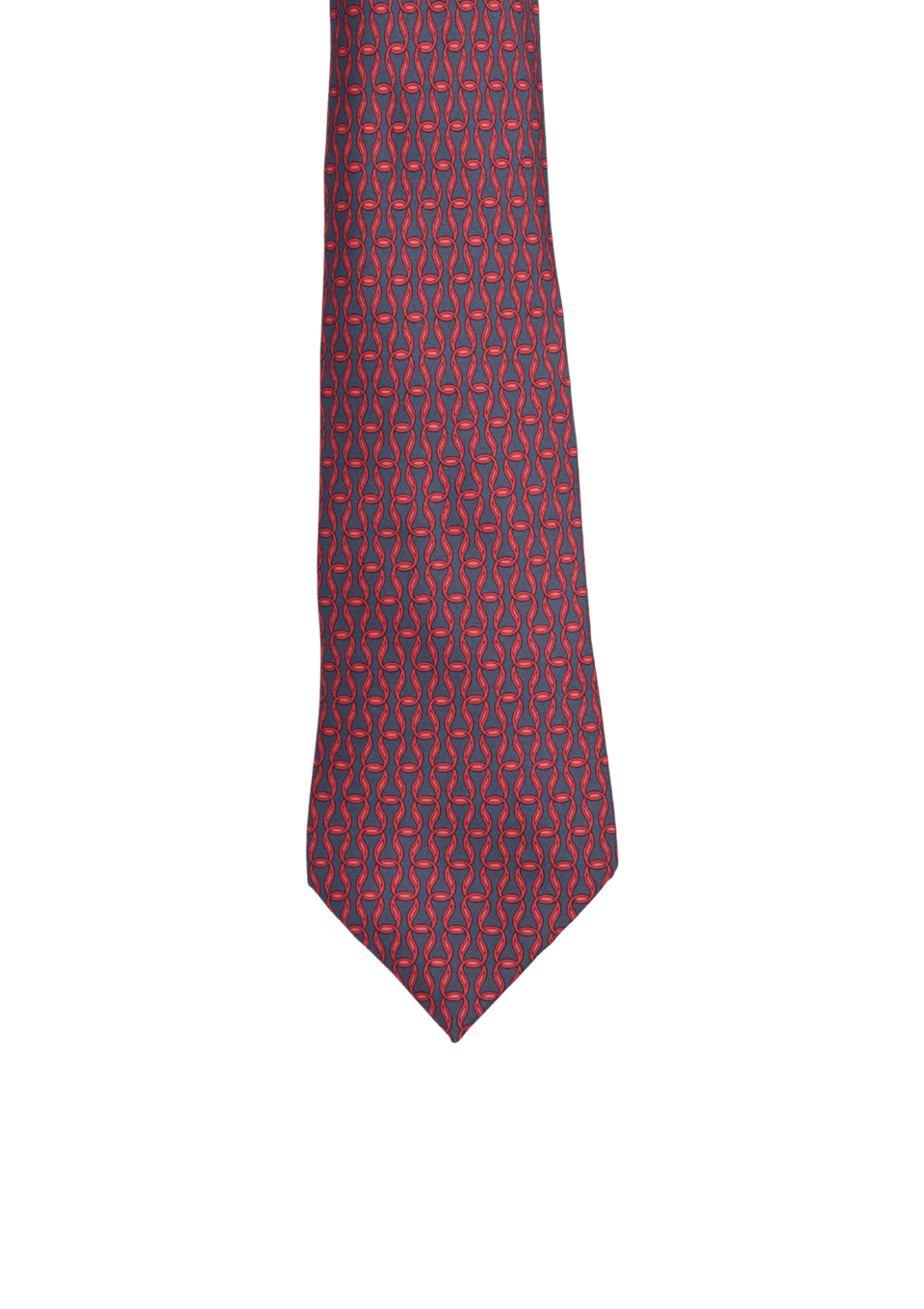 VINTAGE PRINTED SILK TIE