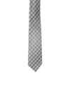 DUO CHECK SILK TIE