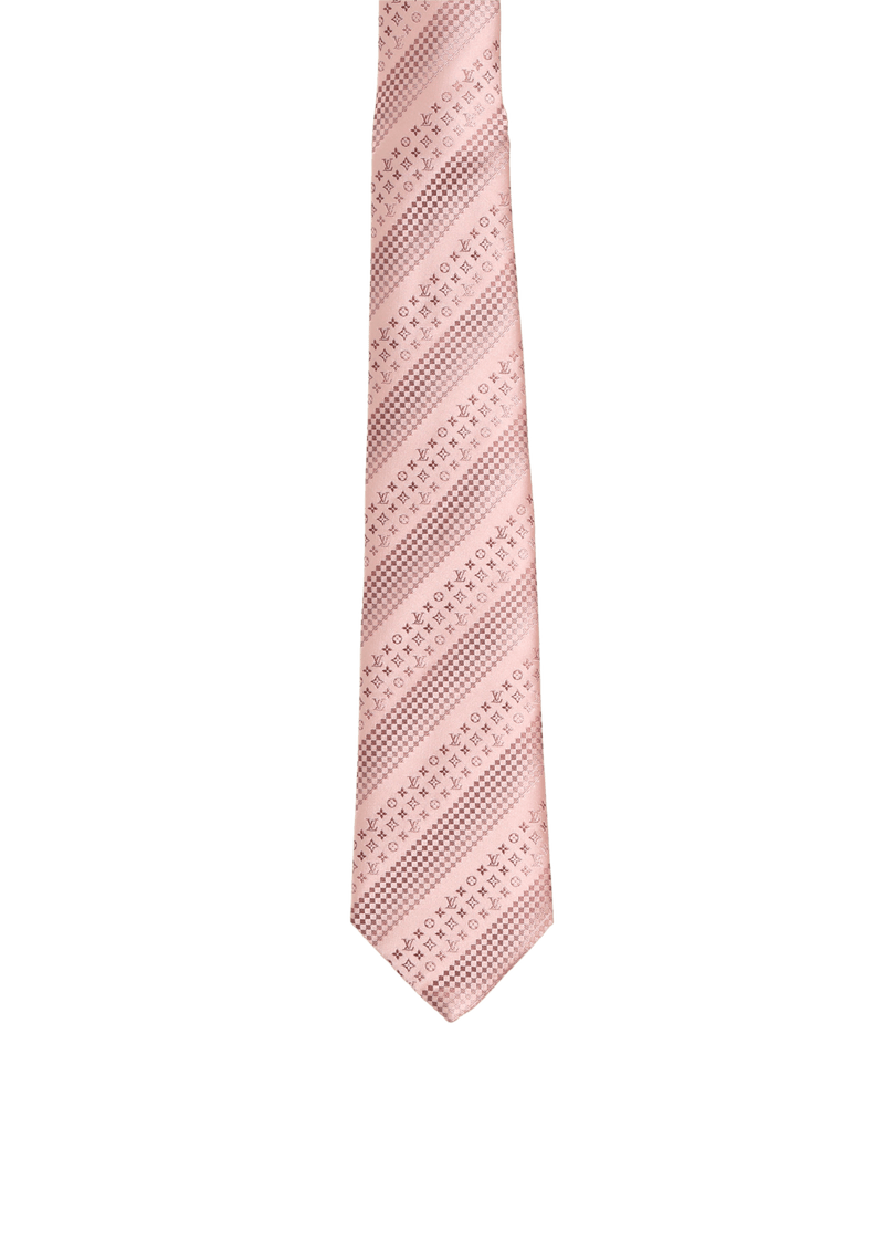 MONOGRAM SILK TIE