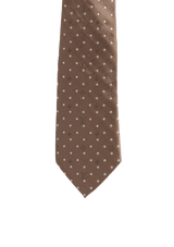 SILK MONOGRAM PRINTED TIE