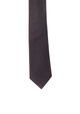 SPIRAL PRINTED SILK TIE