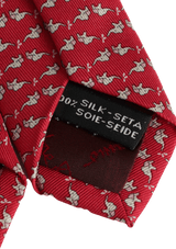 ELEPHANT TWIN SILK TIE