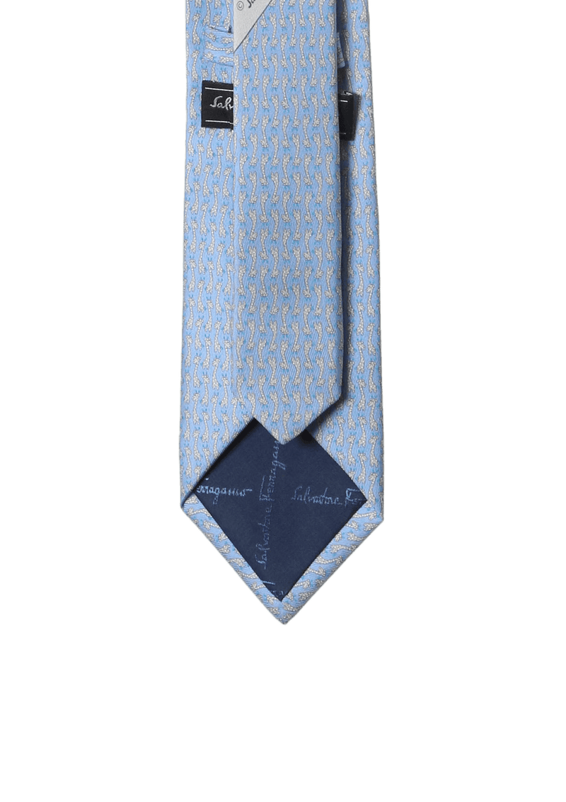 GIRAFFE PRINTED SILK TIE