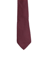 HORSES PRINTED SILK TIE