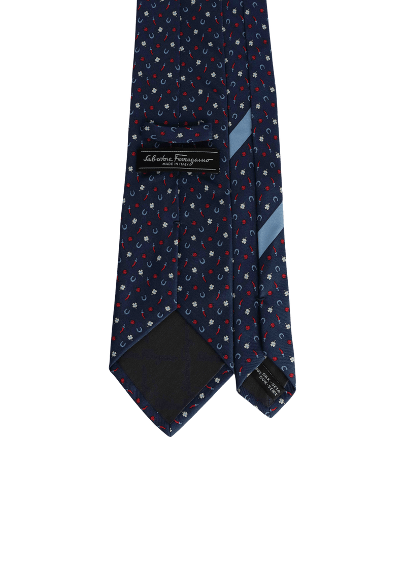 LUCKY CHARM SILK TIE