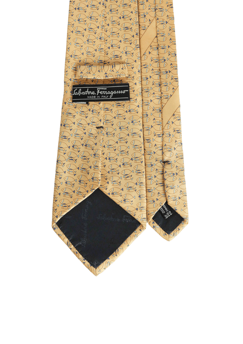 PATTERN SILK TIE