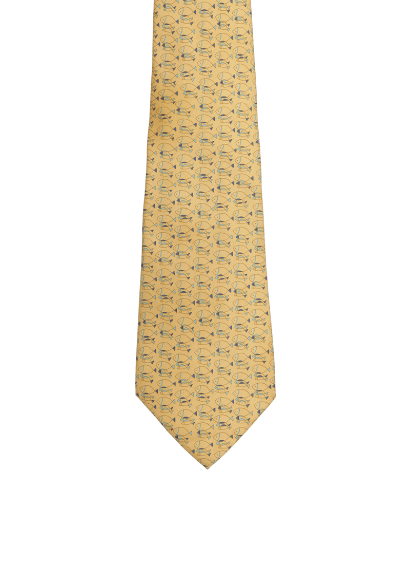 PATTERN SILK TIE