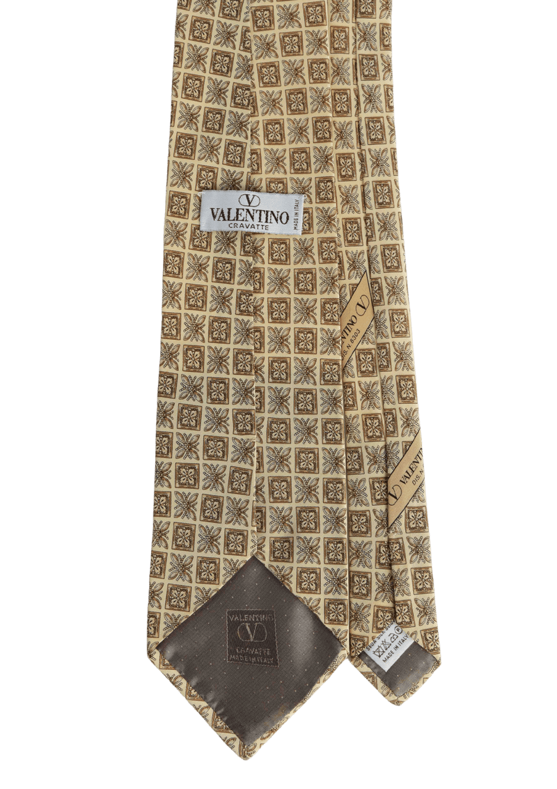 SILK PRINT TIE