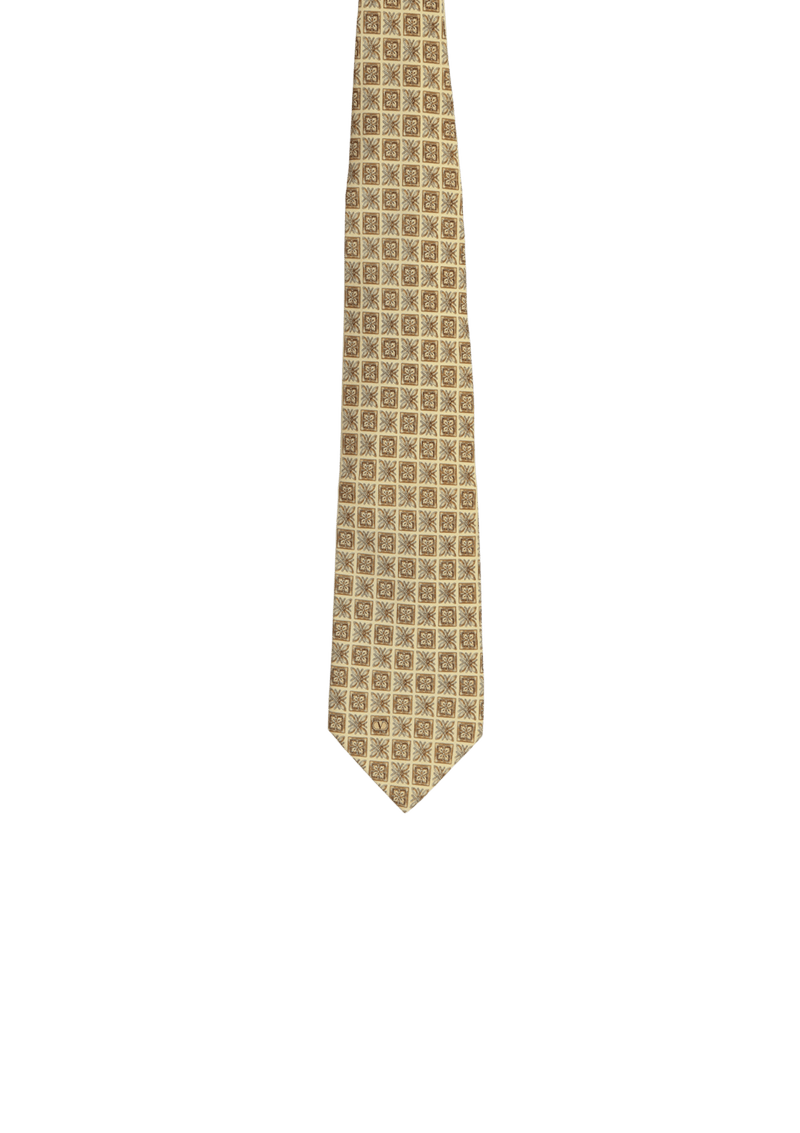 SILK PRINT TIE