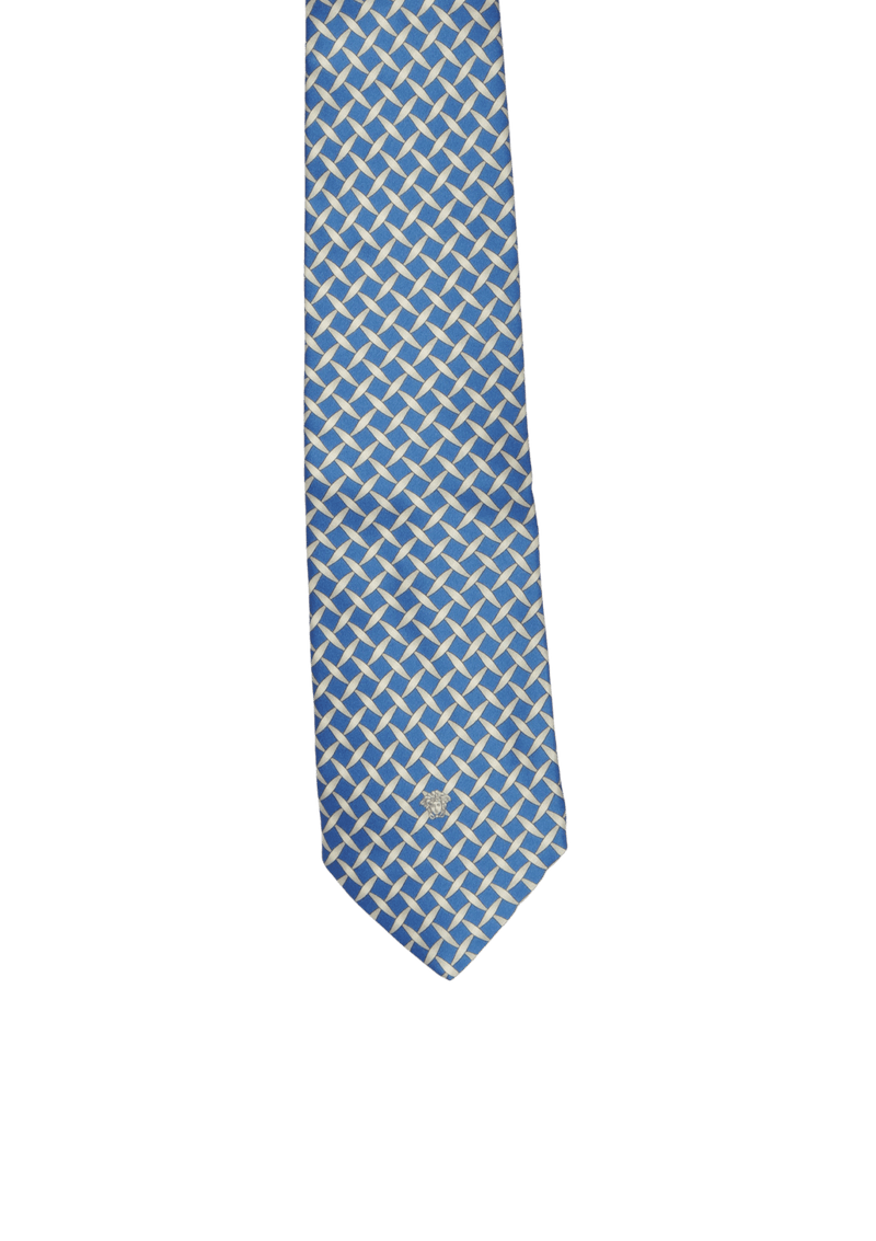 GEOMETRIC SILK TIE