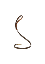 MONOGRAM BAXTER DOG LEASH MM