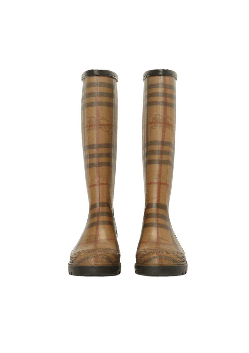 HAYMARKET CHECK RUBBER BOOTS 34