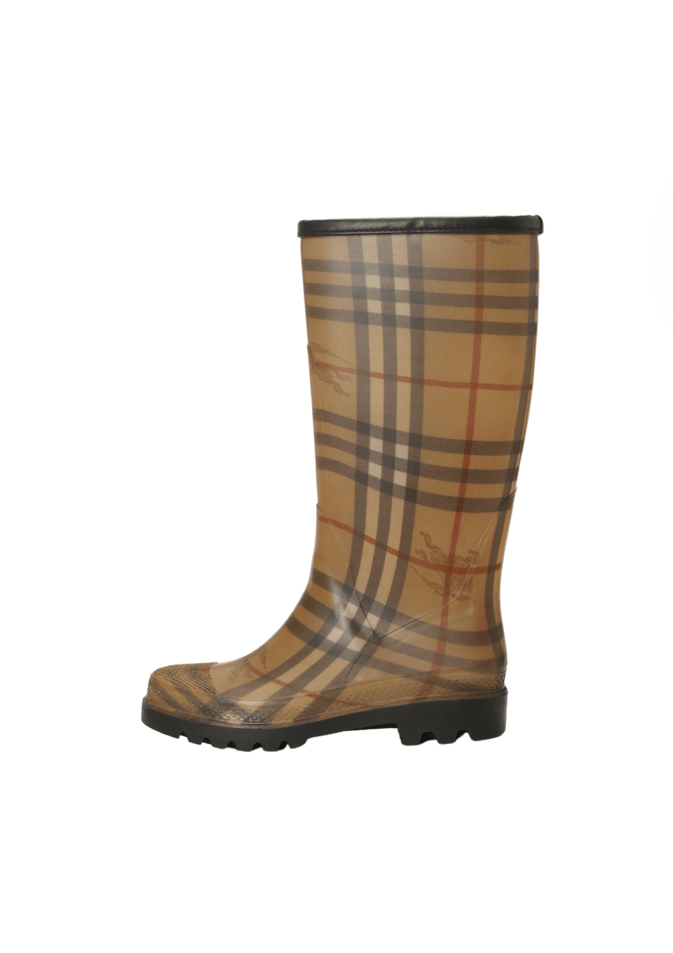 HAYMARKET CHECK RUBBER BOOTS 34
