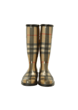 HOUSE CHECK RUBBER BOOTS 36