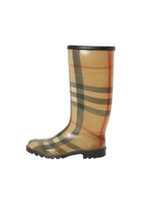 HOUSE CHECK RUBBER BOOTS 36