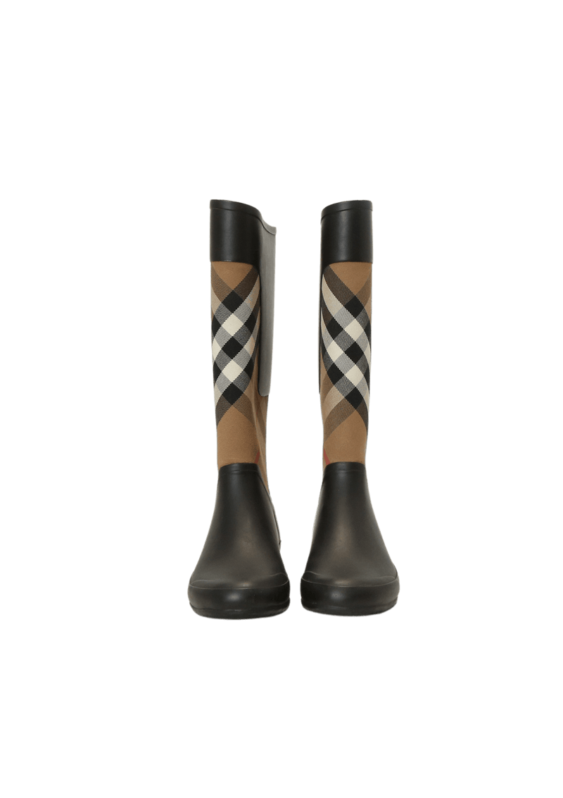 NOVA CHECK RUBBER BOOTS 36