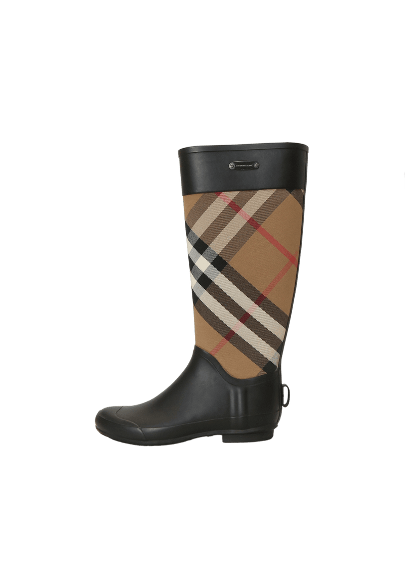 NOVA CHECK RUBBER BOOTS 36