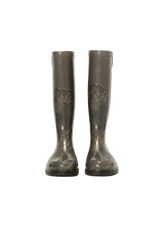 RUBBER LACE RAIN BOOTS 34