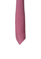 PRINTED SILK TIE