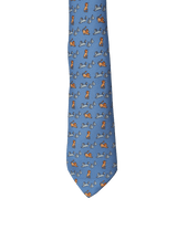 PRINTED SILK TIE