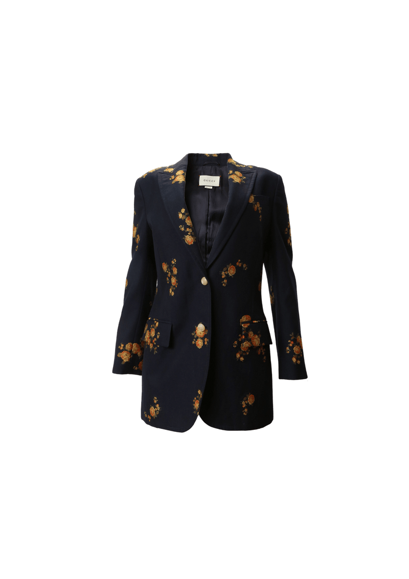 FLORAL PRINT BLAZER 32