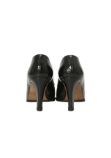 LEATHER HORSEBIT PUMPS 35.5