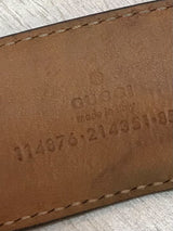 SIGNATURE LEATHER BELT