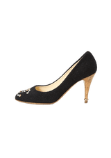 INTERLOCKING CC LOGO PUMPS 38