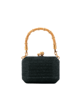 BOLSA CLUTCH PALHA BAMBU