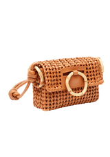 MINI BOLSA BAGUETE EM TRESSÊ