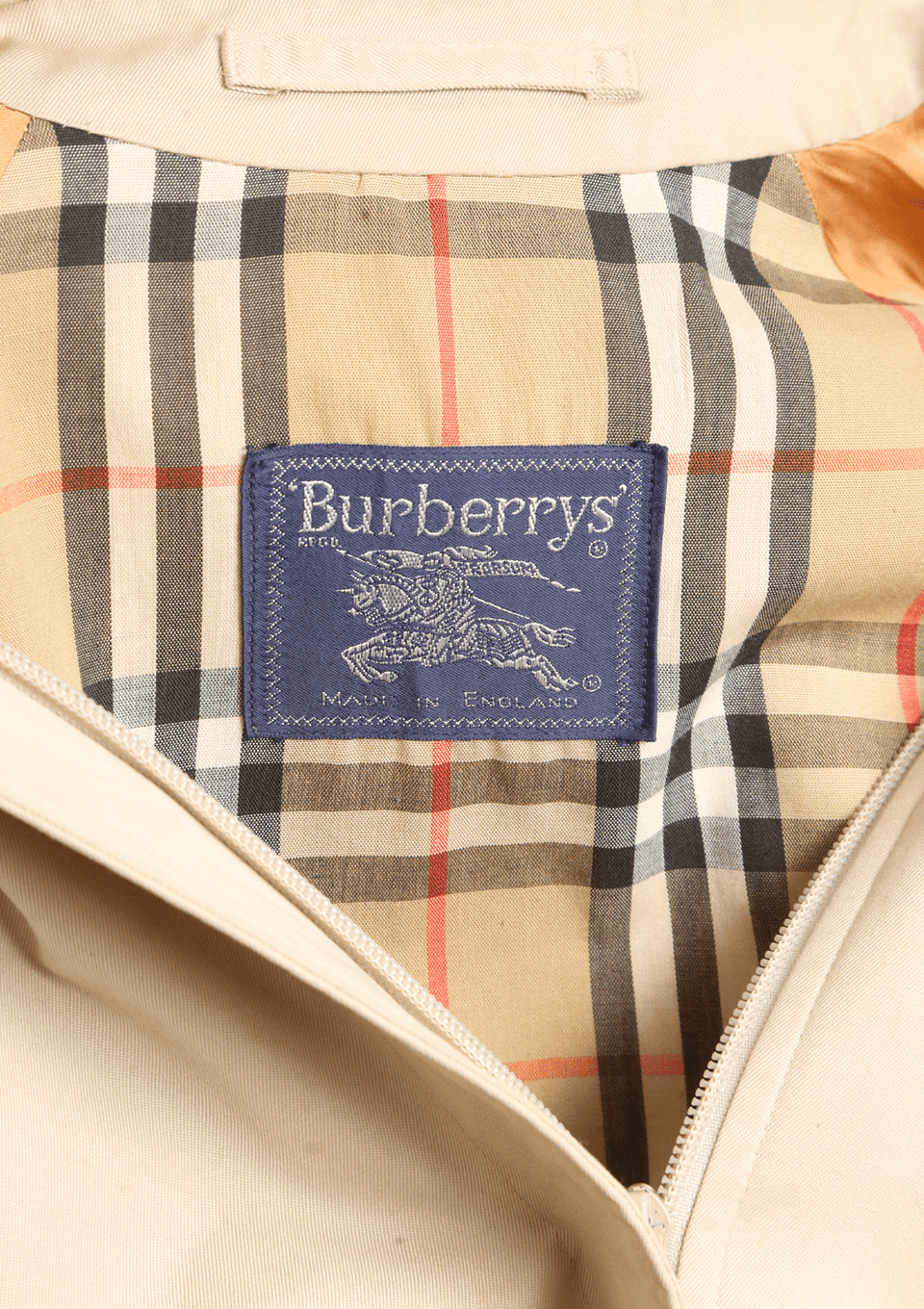 JAQUETA BURBERRY ZIP JACKET G BEGE ORIGINAL – Gringa JAQUETA BURBERRY ZIP JACKET G BEGE ORIGINAL – Gringa