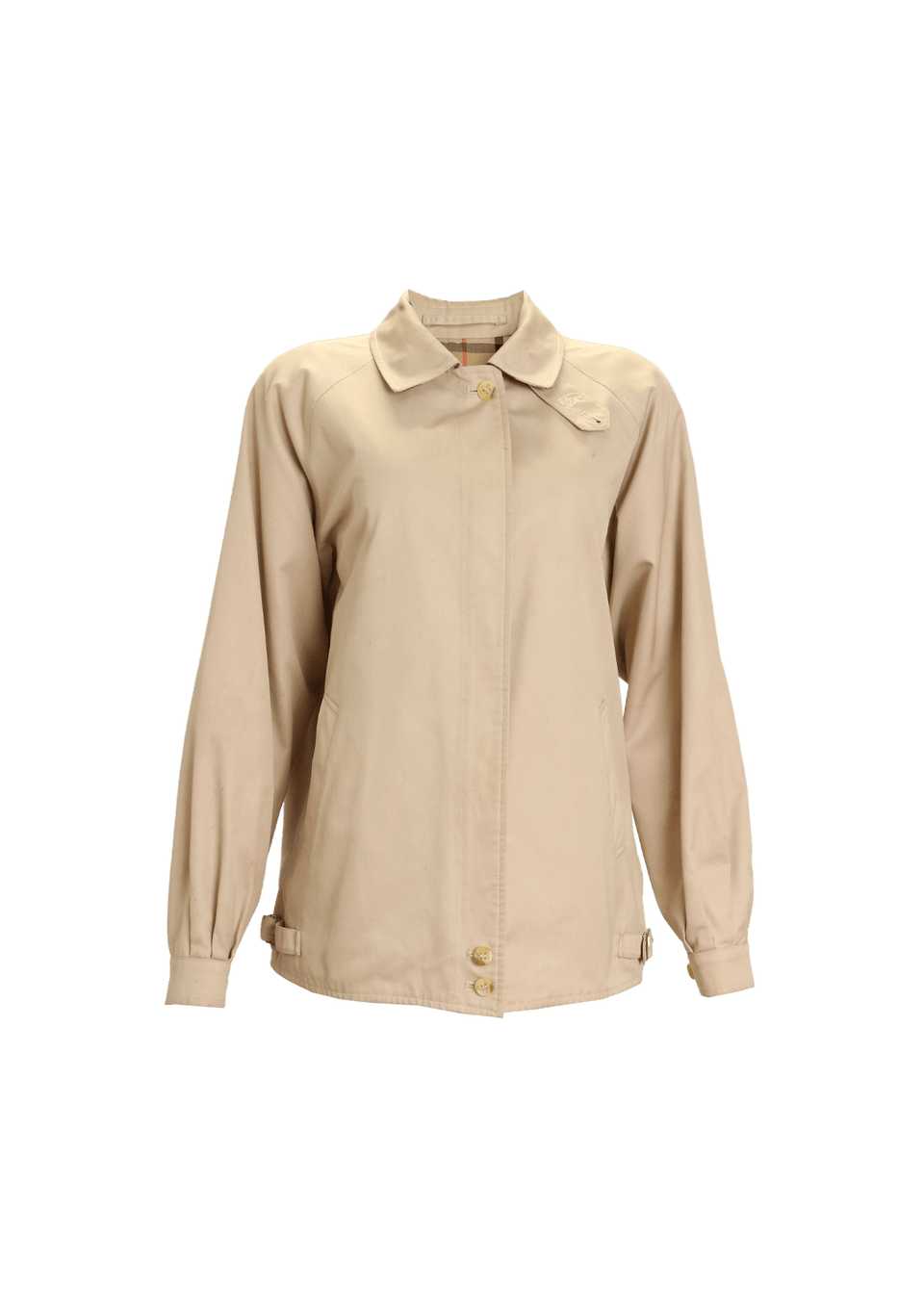 JAQUETA BURBERRY ZIP JACKET G BEGE ORIGINAL – Gringa