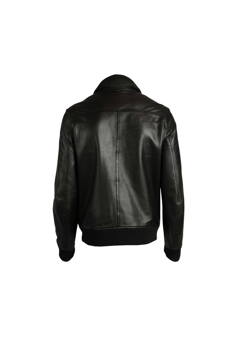 JAQUETA CHRISTIAN DIOR LEATHER BOMBER JACKET 44 PRETO ORIGINAL