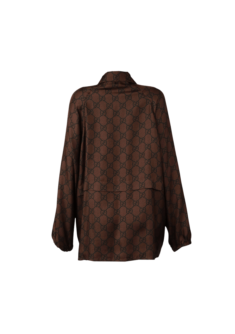 GG SUPREME PRINT SILK JACKET P