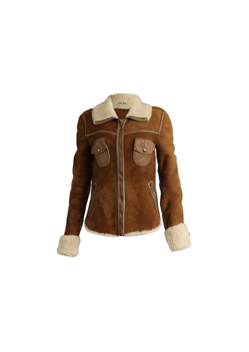 SHEARLING JACKET P