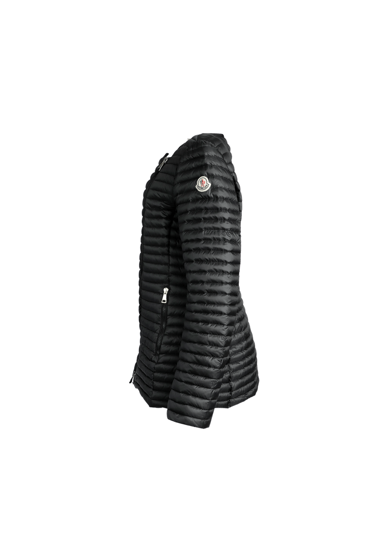 JAQUETA MONCLER AXINITE DOWN JACKET 44 PRETO ORIGINAL Gringa