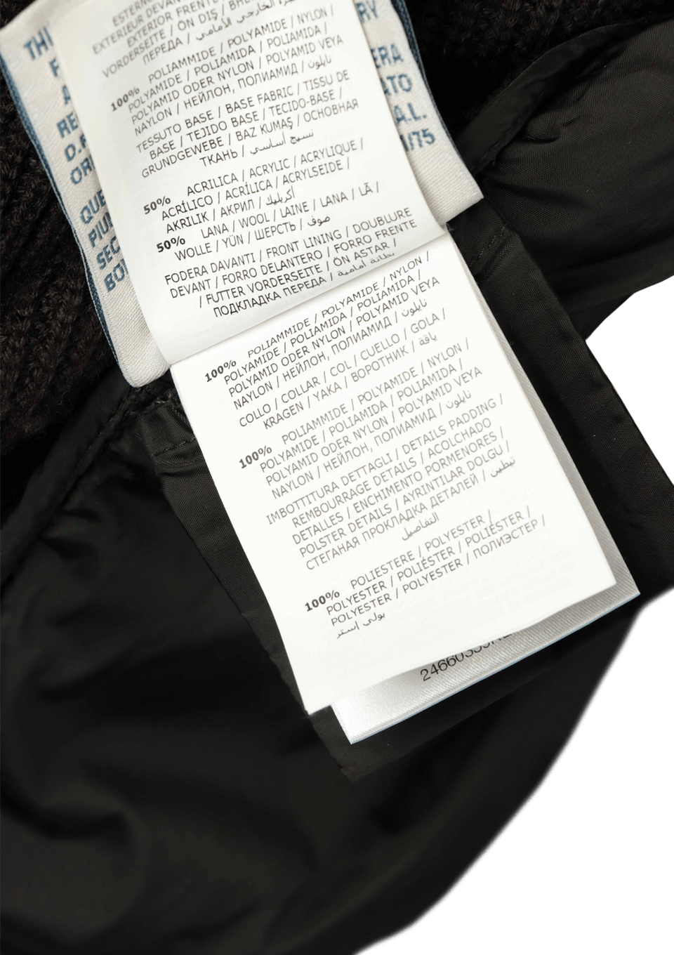 JAQUETA MONCLER MAGLIONE TRICOT CARDIGAN P PRETO ORIGINAL – Gringa