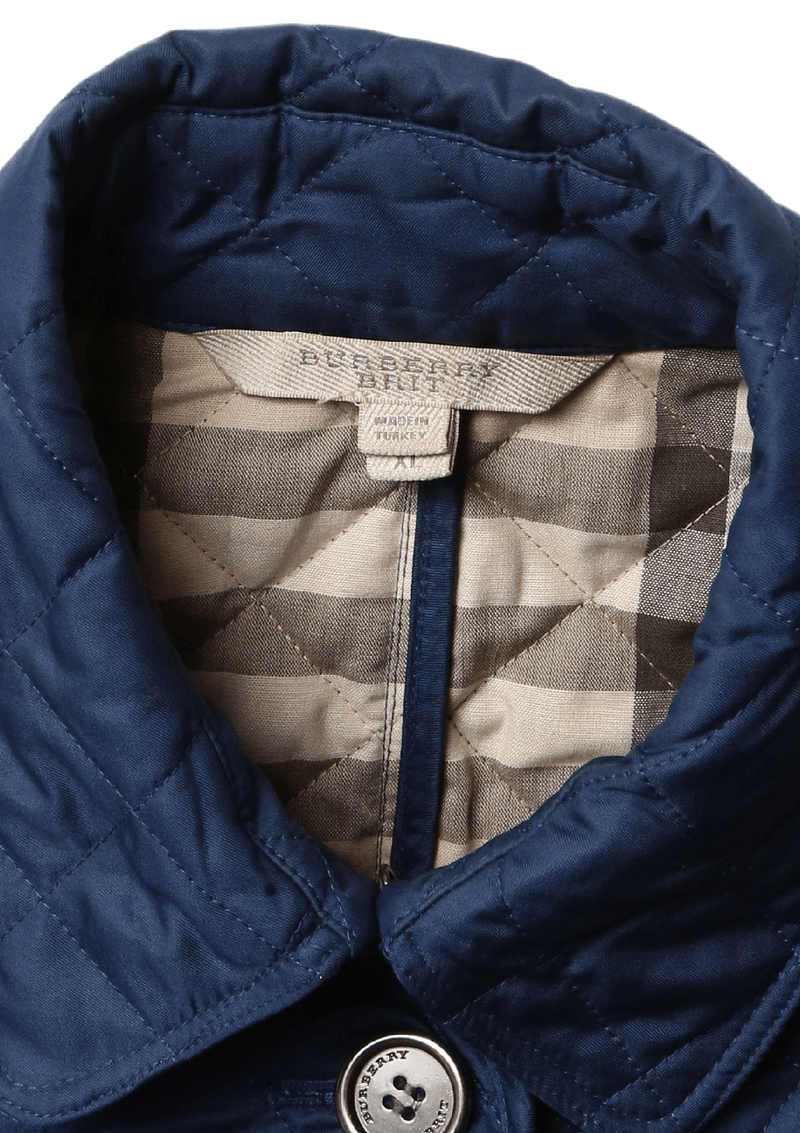 Jaqueta Burberry Utility Jacket GG Azul Original Gringa