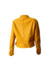 LEATHER BIKER JACKET 42