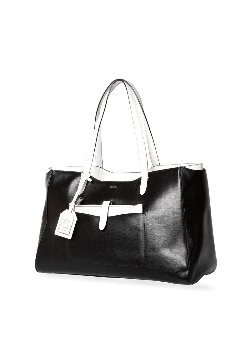 LEATHER TOTE BAG RALPH LAUREN Gringa