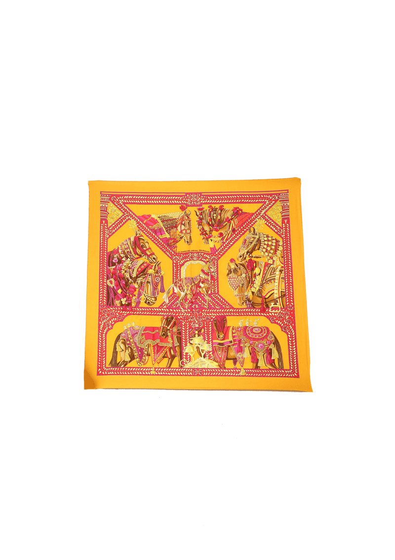 LA DANSE DU CHEVAL MARWARI SILK SCARF