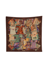 VOYAGE EN ÉTOFFES SILK SCARF