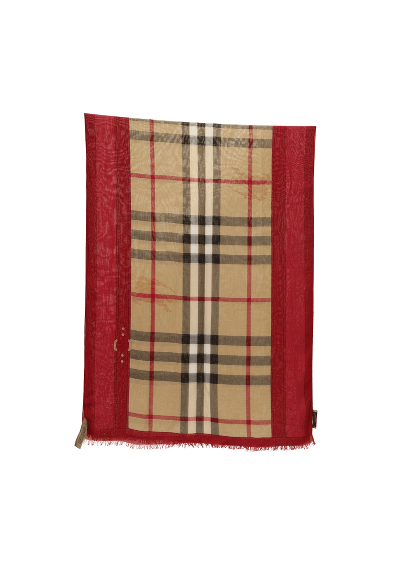 HAYMARKET CHECK SCARF