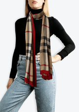 HAYMARKET CHECK SCARF