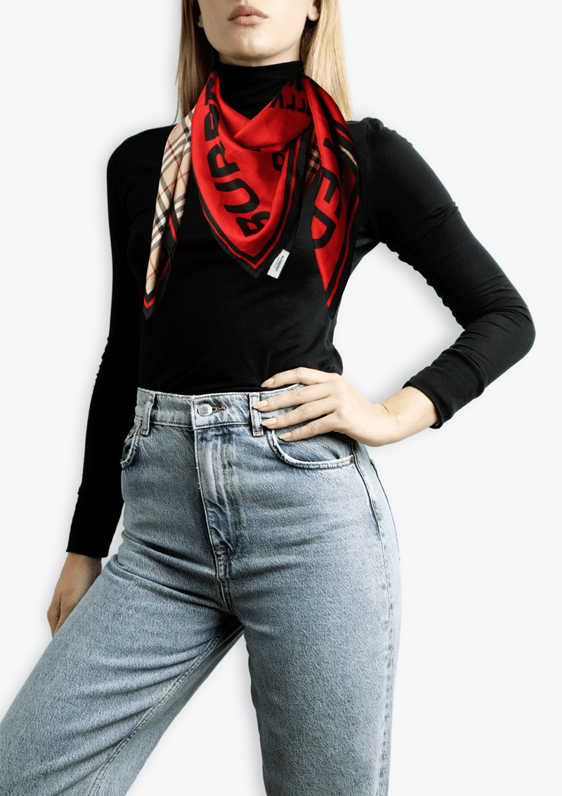 Burberry house check scarf deals