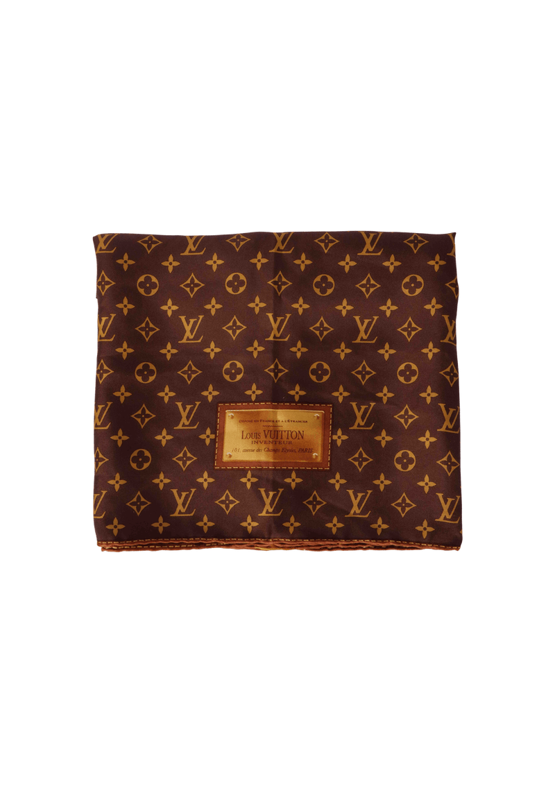 MONOGRAM SCARF