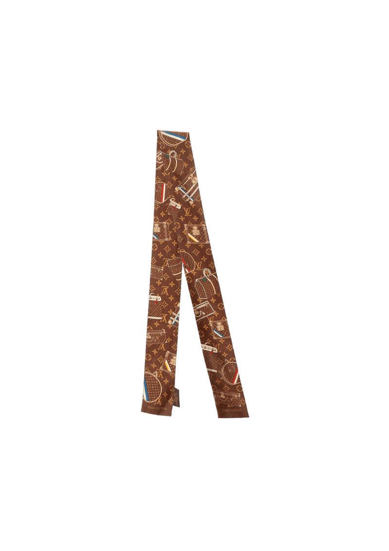 MONOGRAM TRUNKS SILK BANDEUA