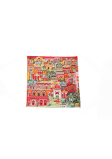 BOUTIQUES PRINT SILK SCARF