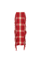 CHECK SCARF